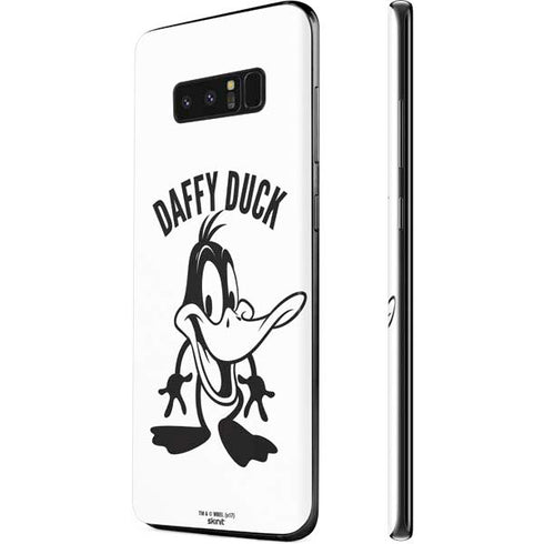 Looney Tunes Daffy Duck Big Head Galaxy Note 8 Skin