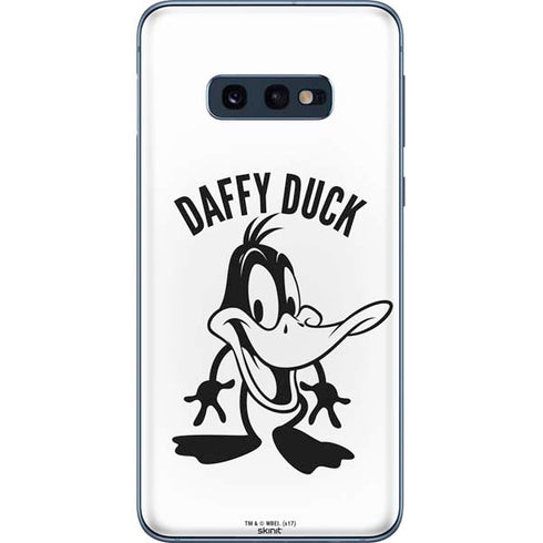 Looney Tunes Daffy Duck Big Head Galaxy S10e Skin