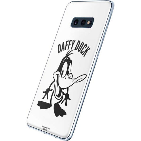 Looney Tunes Daffy Duck Big Head Galaxy S10e Skin