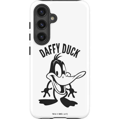 Looney Tunes Daffy Duck Big Head Galaxy S25 Impact Case