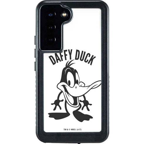 Looney Tunes Daffy Duck Big Head Galaxy S24 Plus Waterproof Case