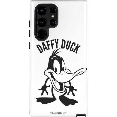 Looney Tunes Daffy Duck Big Head Galaxy Cases