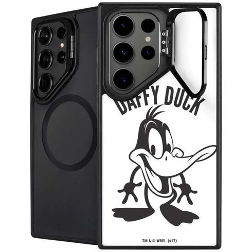 Looney Tunes Daffy Duck Big Head Galaxy Cases