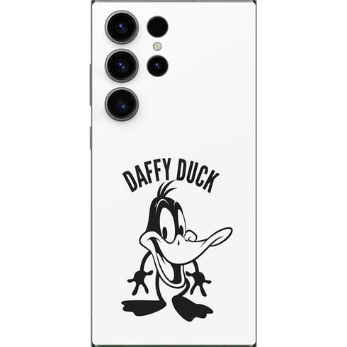 Looney Tunes Daffy Duck Big Head Galaxy S25 Ultra Skin