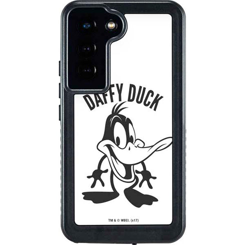 Looney Tunes Daffy Duck Big Head Galaxy S24 Waterproof Case