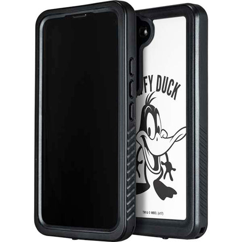 Looney Tunes Daffy Duck Big Head Galaxy S24 Waterproof Case