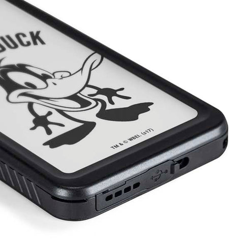 Looney Tunes Daffy Duck Big Head Galaxy S24 Waterproof Case