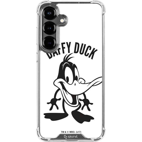 Looney Tunes Daffy Duck Big Head Galaxy S26 Plus Clear Case
