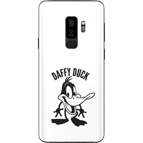 Looney Tunes Daffy Duck Big Head Galaxy S9 Plus Skin