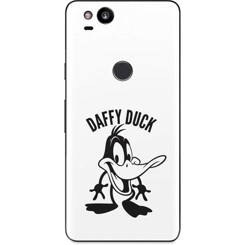 Looney Tunes Daffy Duck Big Head Google Pixel 2 Skin