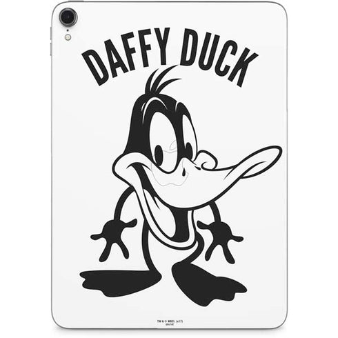 Looney Tunes Daffy Duck Big Head Apple iPad Pro Skin