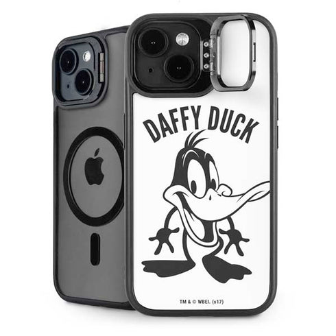 Looney Tunes Daffy Duck Big Head iPhone 14 Kickstand Case