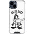 Looney Tunes Daffy Duck Big Head iPhone 15 Clear Case