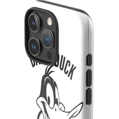 Looney Tunes Daffy Duck Big Head iPhone 16 Pro Max Impact Case