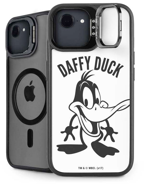 Looney Tunes Daffy Duck Big Head iPhone 16e Kickstand Case