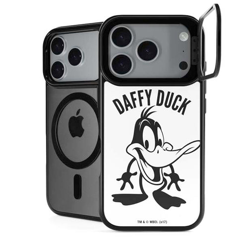 Looney Tunes Daffy Duck Big Head iPhone 18 Pro Kickstand Case
