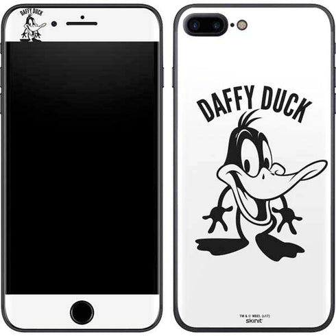Looney Tunes Daffy Duck Big Head iPhone 8 Plus Skin