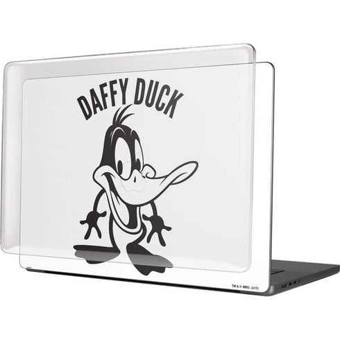 Looney Tunes Daffy Duck Big Head MacBook Cases