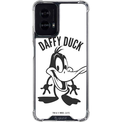 Looney Tunes Daffy Duck Big Head Moto G Power 5G (2024) Clear Case