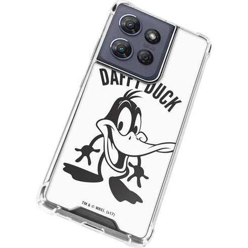 Looney Tunes Daffy Duck Big Head Moto G Stylus 5G (2025) Clear Case