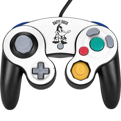 Looney Tunes Daffy Duck Big Head Nintendo GameCube Controller Skin
