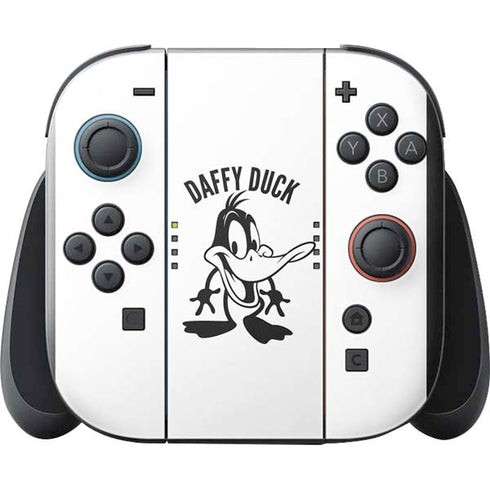 Looney Tunes Daffy Duck Big Head Nintendo Switch 2 (2025) with Joy-Con Skin