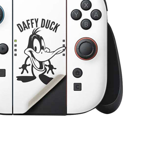 Looney Tunes Daffy Duck Big Head Nintendo Switch 2 (2025) Joy-Con Controller Skin