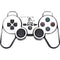 Looney Tunes Daffy Duck Big Head PS3 Dual Shock wireless controller Skin