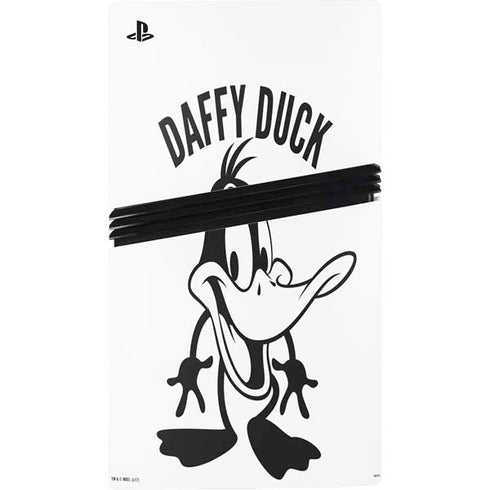 Looney Tunes Daffy Duck Big Head PS5 Pro Console Skin