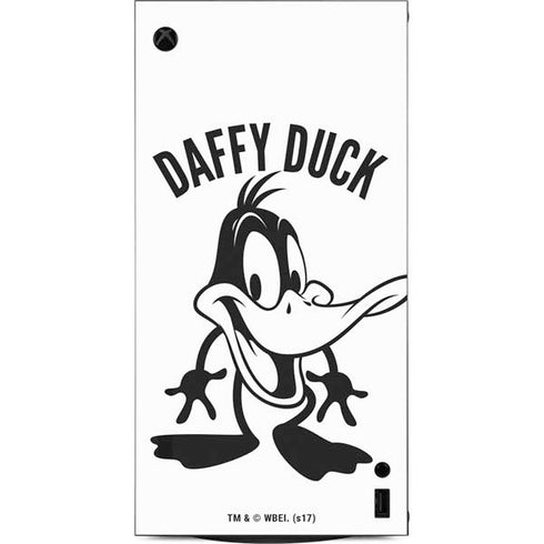 Looney Tunes Daffy Duck Big Head XBox Series X Digital Edition Console Skin
