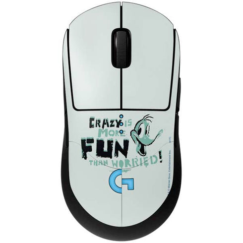 Looney Tunes Daffy Duck Crazy G Pro Wireless Gaming Mouse Skin
