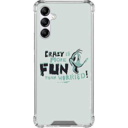 Looney Tunes Daffy Duck Crazy Gabb Phone 4 Clear Case