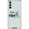 Looney Tunes Daffy Duck Crazy Gabb Phone 4 Clear Case