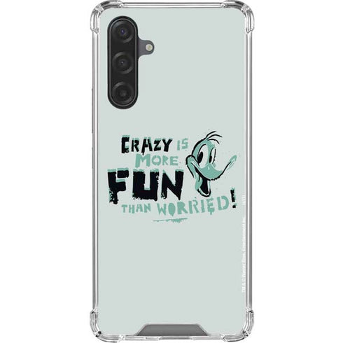Looney Tunes Daffy Duck Crazy Galaxy A17 Clear Case