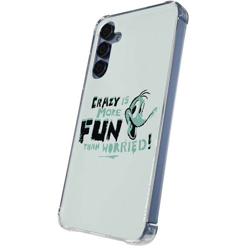 Looney Tunes Daffy Duck Crazy Galaxy A35 5G Clear Case