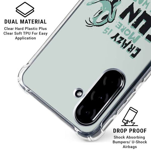 Looney Tunes Daffy Duck Crazy Galaxy A36 5G Clear Case