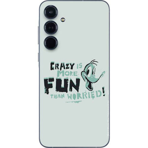 Looney Tunes Daffy Duck Crazy Galaxy A55 5G Skin