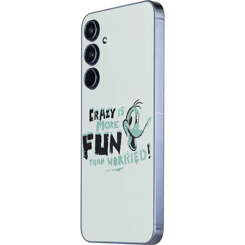 Looney Tunes Daffy Duck Crazy Galaxy A55 5G Skin