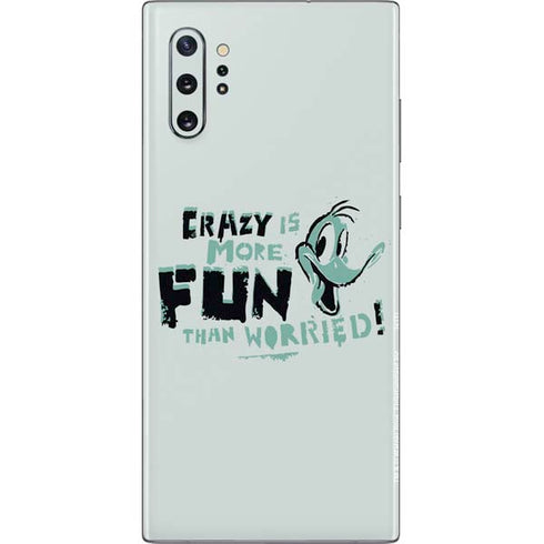 Looney Tunes Daffy Duck Crazy Galaxy Note 10 Plus Skin