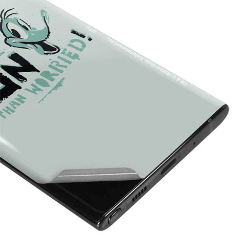 Looney Tunes Daffy Duck Crazy Galaxy Note 10 Plus Skin
