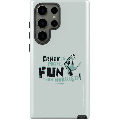 Looney Tunes Daffy Duck Crazy Galaxy S23 Ultra Pro Case