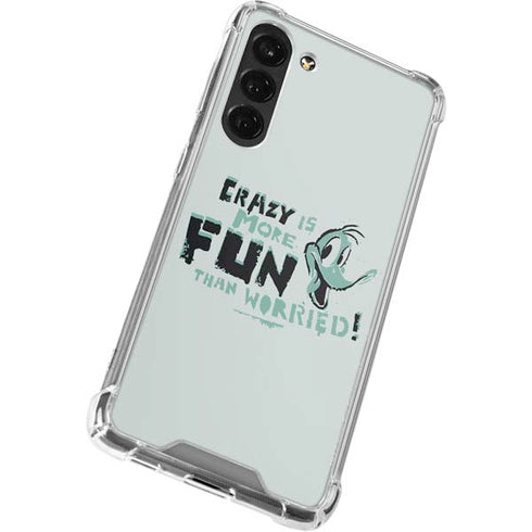 Looney Tunes Daffy Duck Crazy Galaxy S24 FE Clear Case