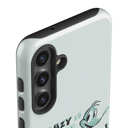 Looney Tunes Daffy Duck Crazy Galaxy S25 Impact Case