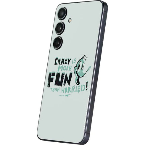 Looney Tunes Daffy Duck Crazy Galaxy S25 Plus Skin