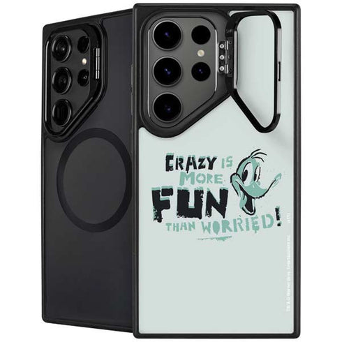 Looney Tunes Daffy Duck Crazy Galaxy S24 Ultra Kickstand Case