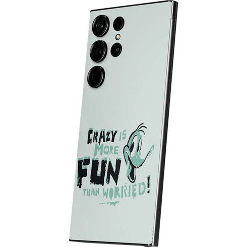 Looney Tunes Daffy Duck Crazy Galaxy S24 Ultra Skin