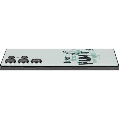 Looney Tunes Daffy Duck Crazy Galaxy S25 Ultra Skin