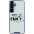 Looney Tunes Daffy Duck Crazy Galaxy S25 Plus Clear Case
