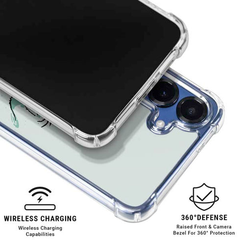 Looney Tunes Daffy Duck Crazy Galaxy S25 Plus Clear Case