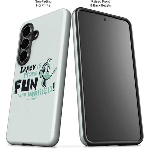 Looney Tunes Daffy Duck Crazy Galaxy S26 Impact Case